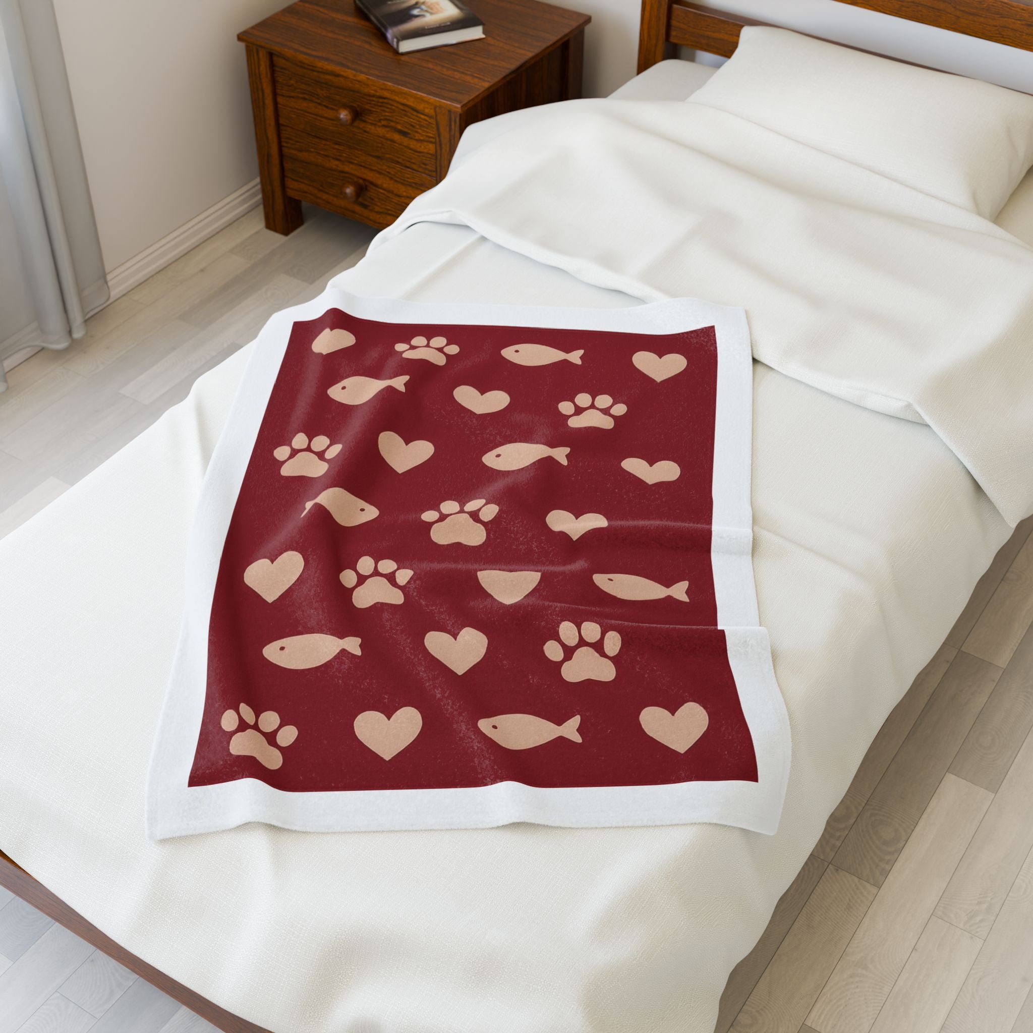Premium Plush (Red Paw & Heart) - Donation Included